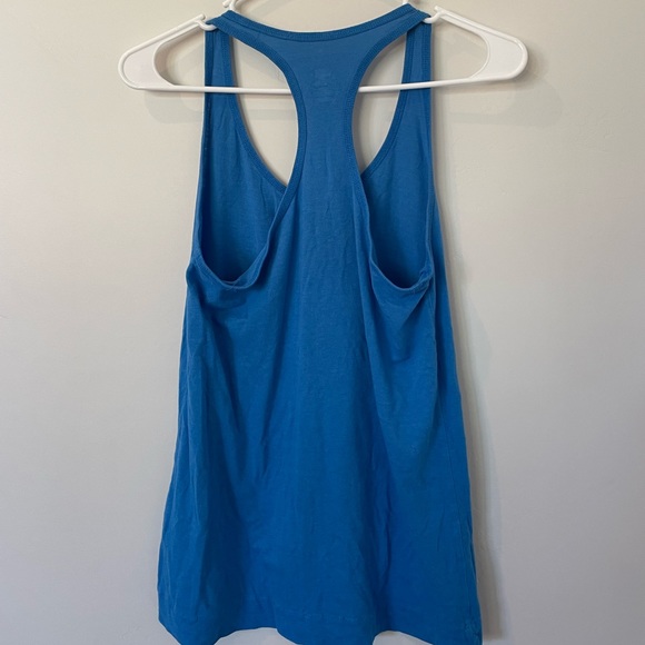 BLUE NIKE SPORT TANKTOP SIZE SMALL - Picture 4 of 5